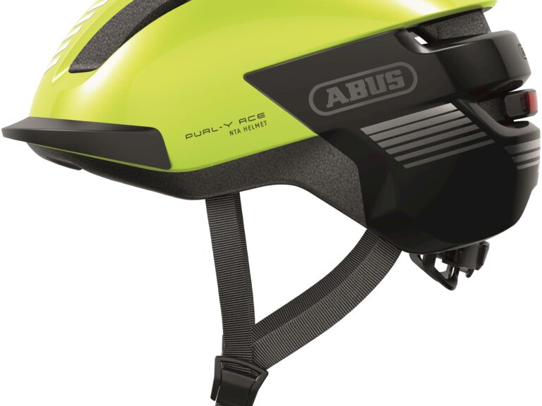 Abus helm geel