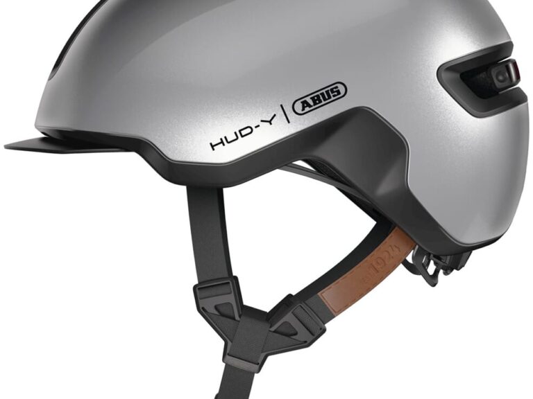 Abus helm zilver