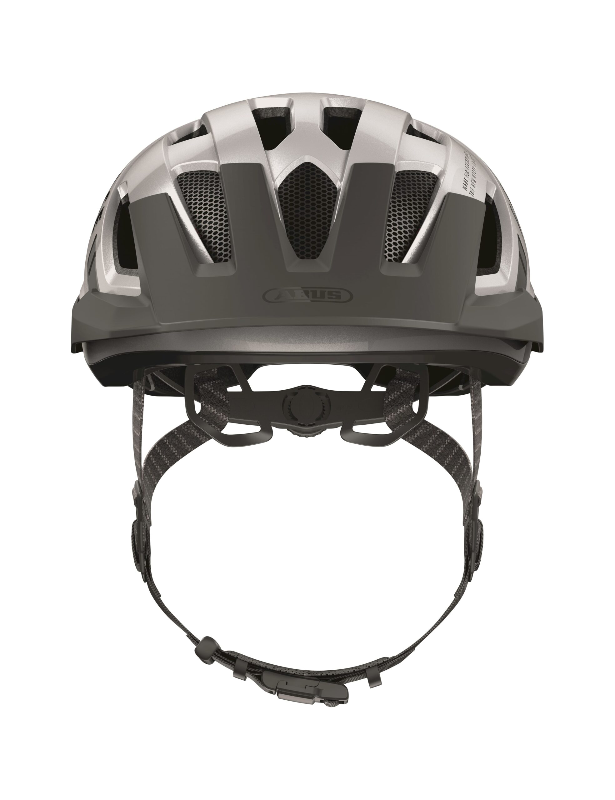 Abus helm zilver