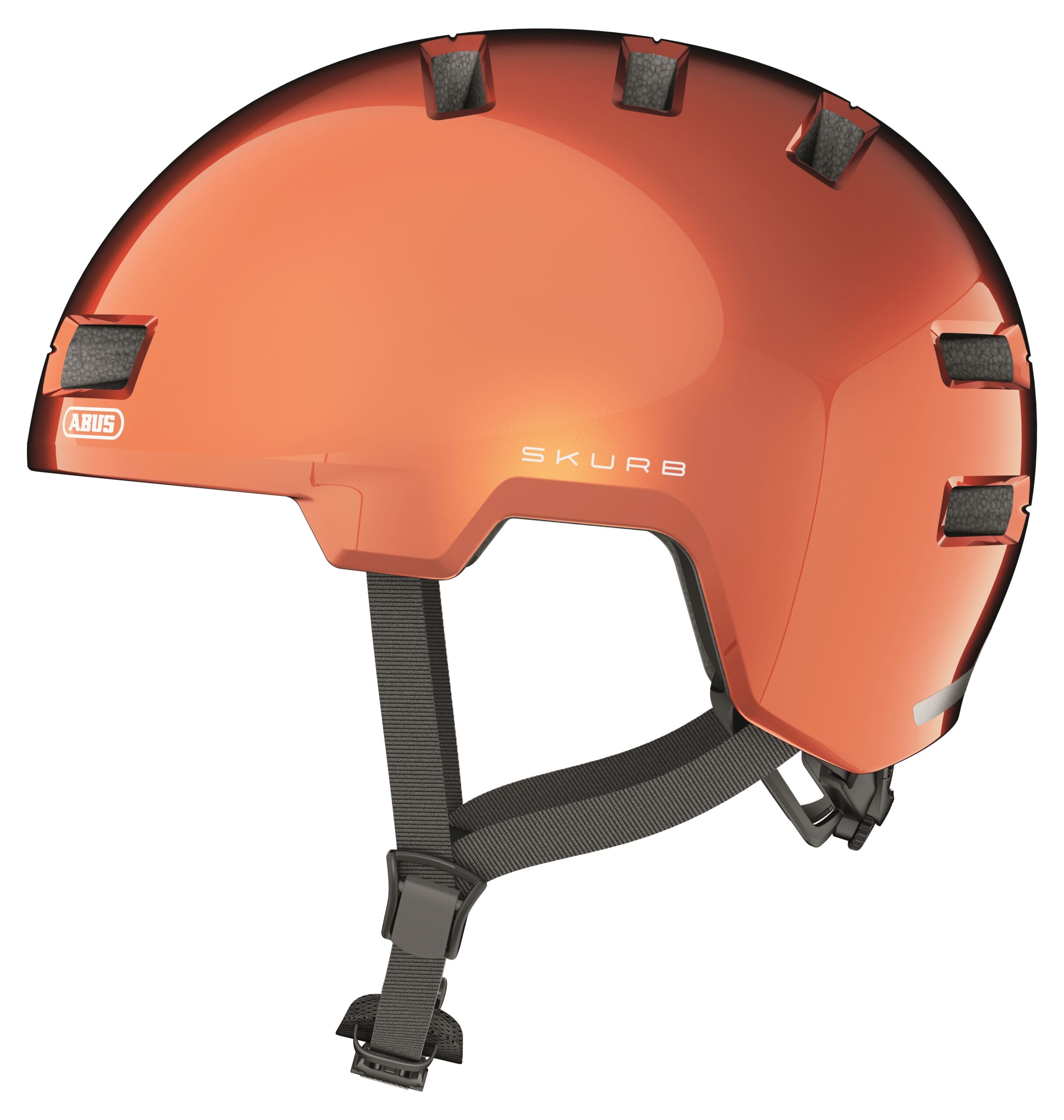 Abus helm oranje