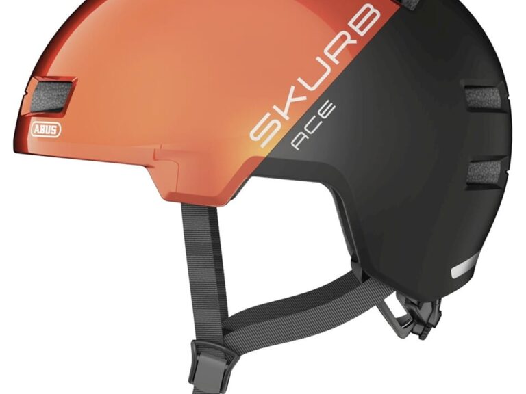 Abus helm oranje