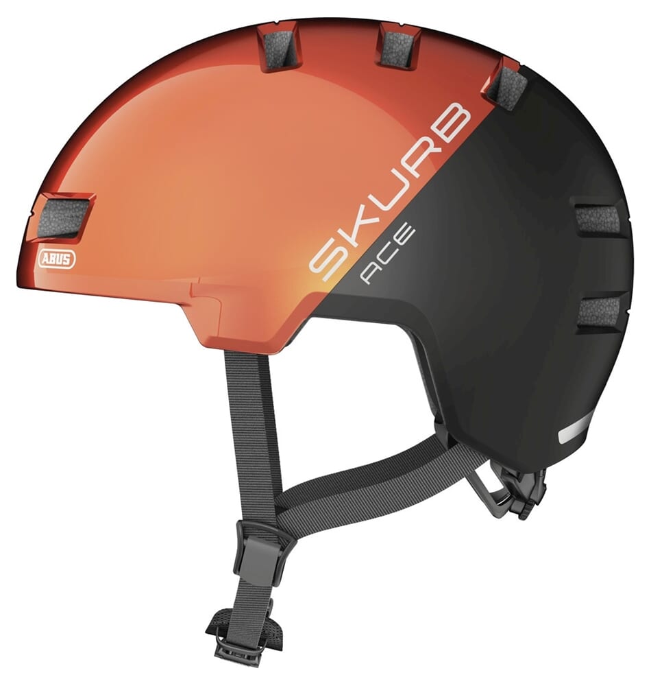 Abus helm oranje
