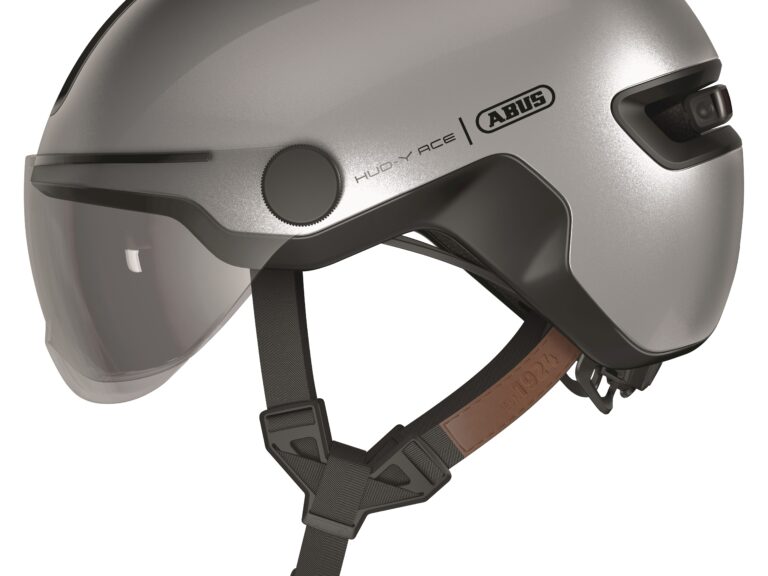 Abus helm zilver