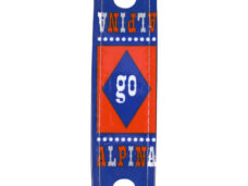 Alpina stuur blauw