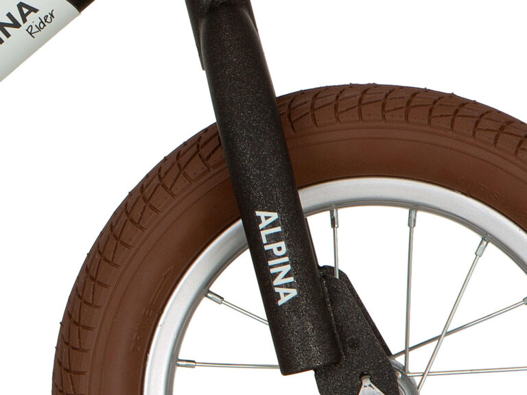 Alpina voorvork zwart mat