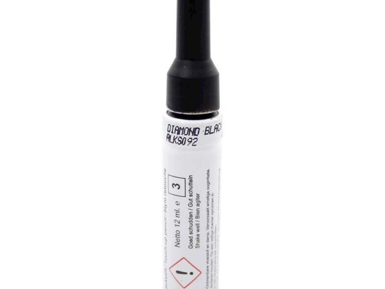 Alpina lakstift zwart mat