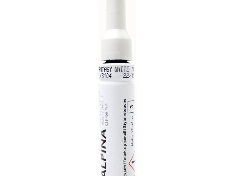 Alpina lakstift wit mat