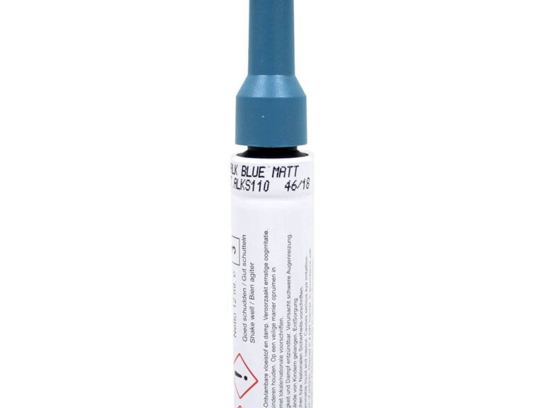 Alpina lakstift blauw mat