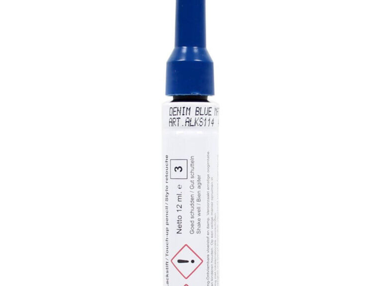 Alpina lakstift blauw mat
