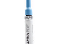 Alpina lakstift blauw mat