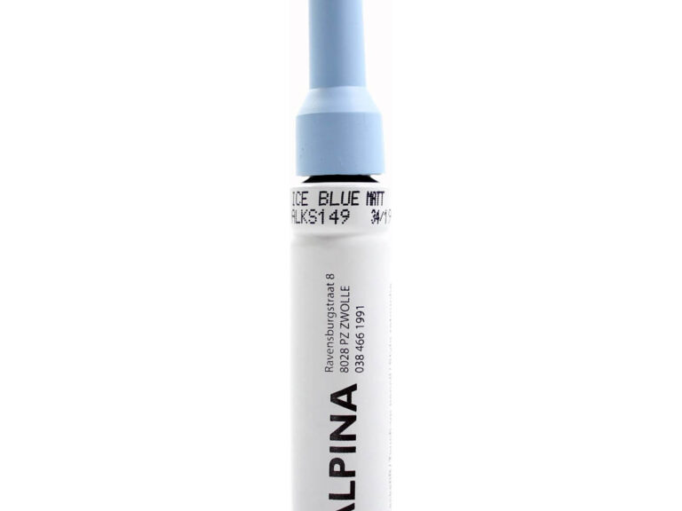Alpina lakstift blauw mat