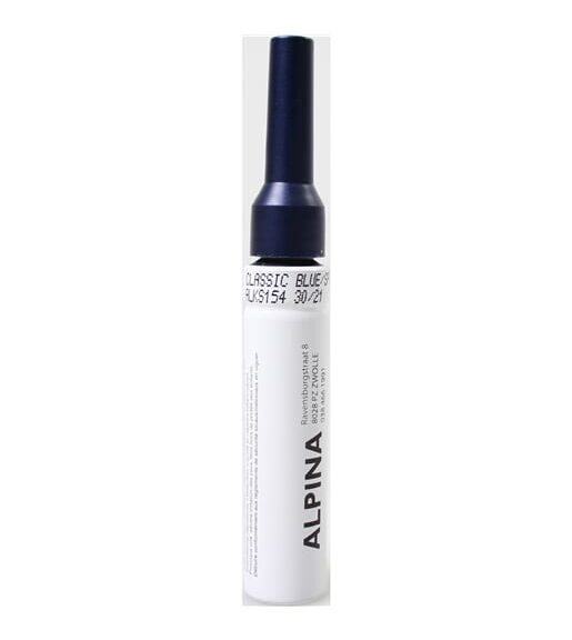 Alpina lakstift blauw mat