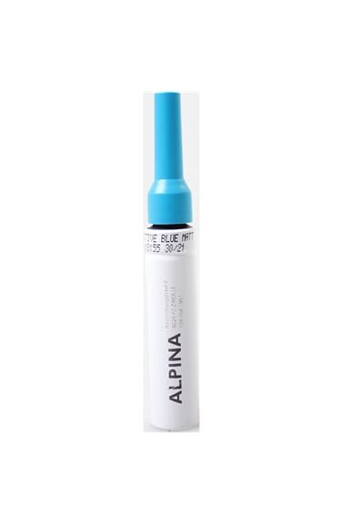 Alpina lakstift blauw mat