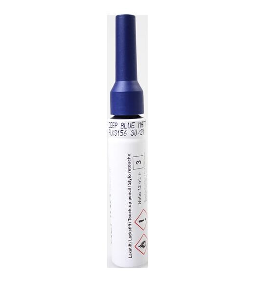 Alpina lakstift blauw mat