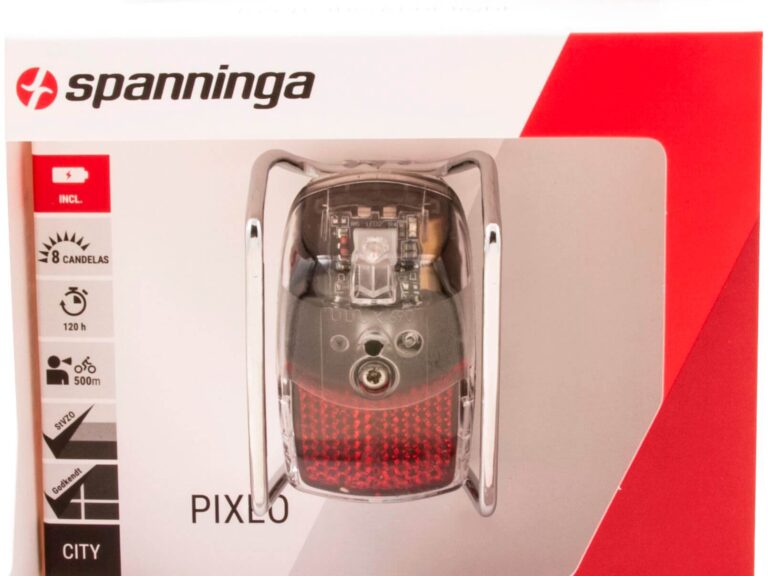 Spanninga achterlicht chroom