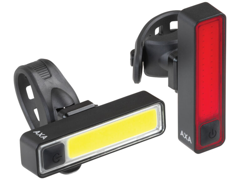 Axa verlichting set Niteline Slim usb