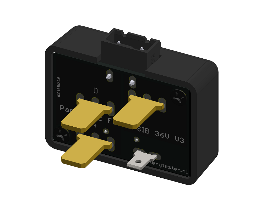 Batterytester adapter Flyer Panasoic SIB Multispeed