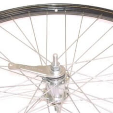 Roland Hinterrad 28 x 1 1/2 Shimano RN V38 schwarz verzinkte Speichen