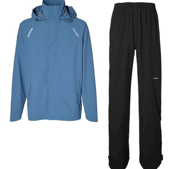 Basil regenjas blauw