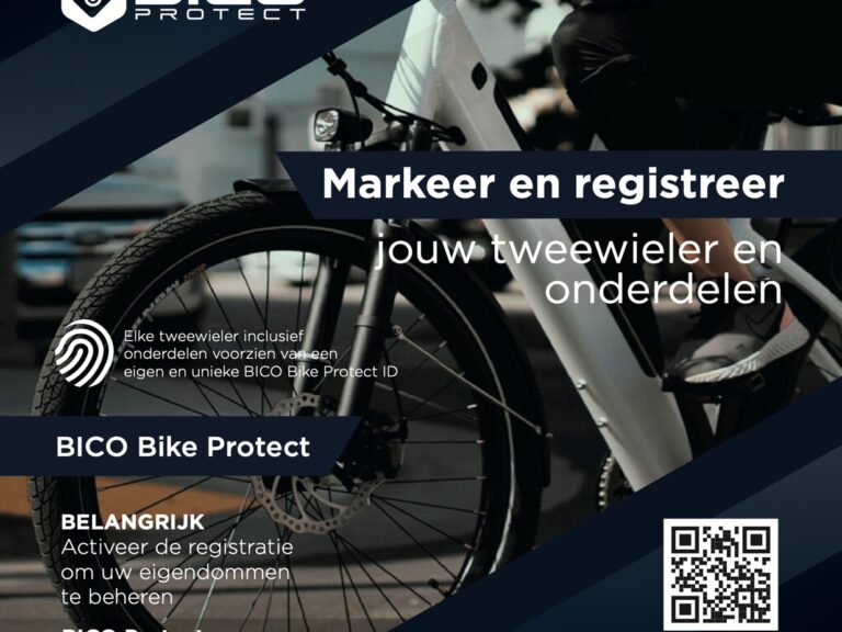 BICO bike protect ID labels voordeelbundel 6 vellen 8 stuks