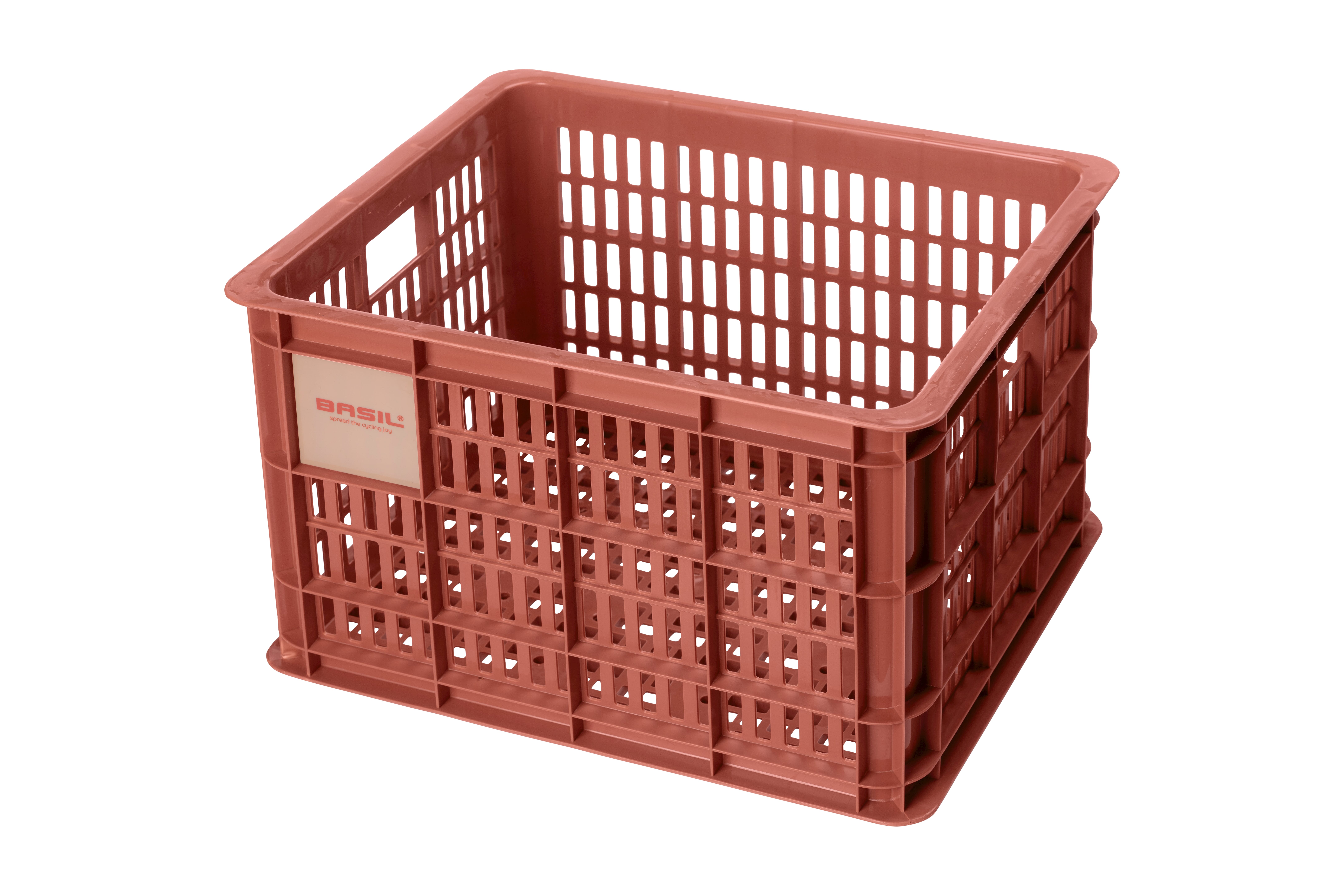 Cestino per bicicletta rosso Basilico