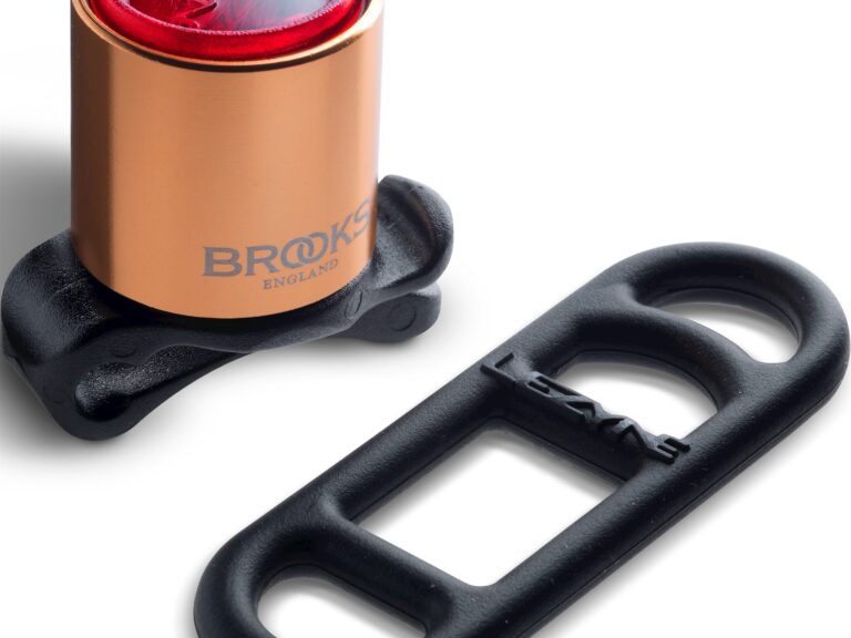 Brooks achterlicht bruin