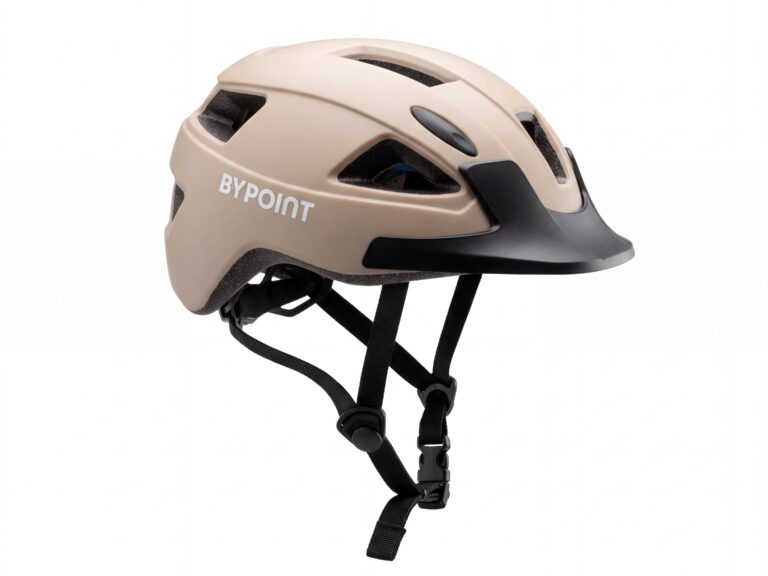 Bypoint helm buddy LED zand beige junior S 48-54cm