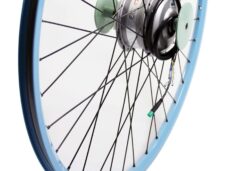 Cortina wiel blauw