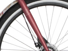 Cortina voorvork rood mat