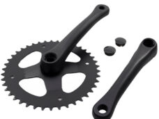 Cortina crankstel zwart mat