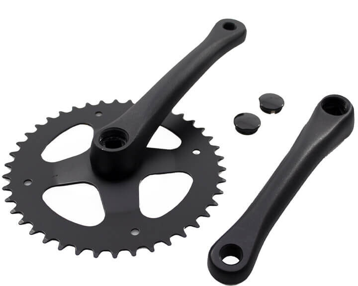 Cortina crankstel zwart mat