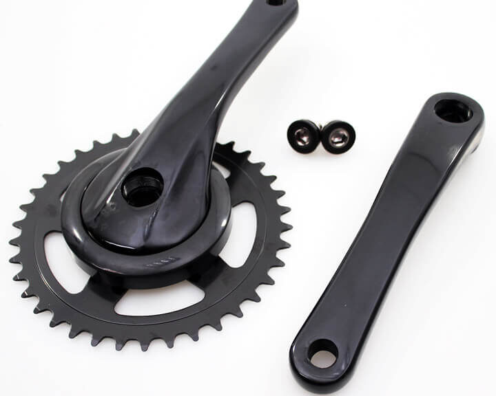 Cortina crankstel zwart mat