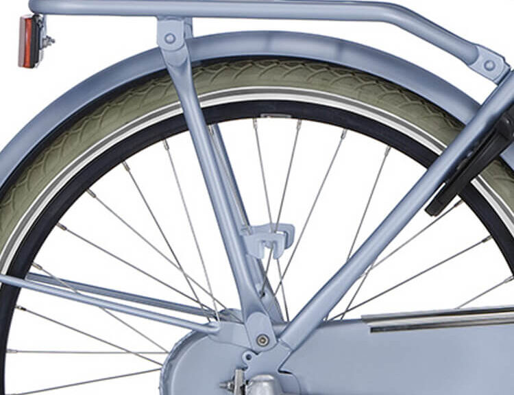 Cortina bagagedrager blauw mat