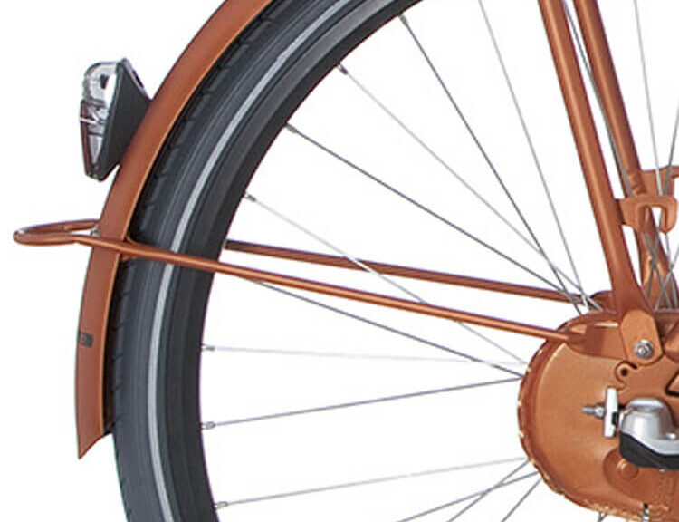 Cortina spatbord bruin mat