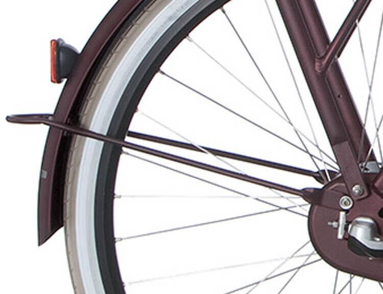 Cortina spatbord bruin mat