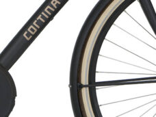 Cortina spatbord zwart mat