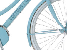 Cortina spatbord turquoise