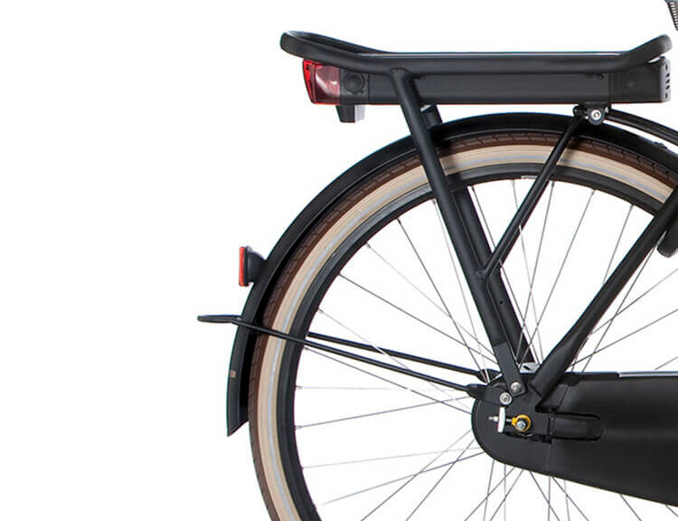 Cortina spatbord zwart mat