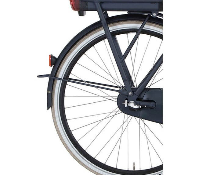 Cortina spatbord blauw mat