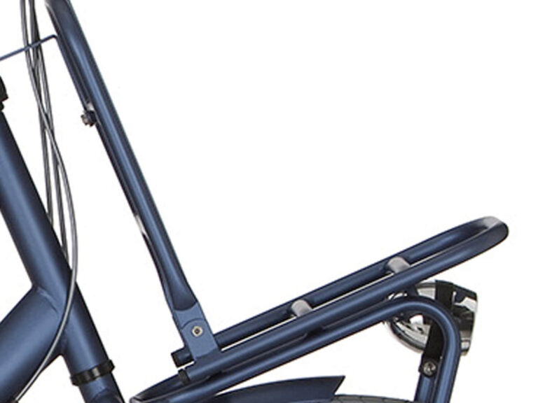 Cortina bagagedrager blauw mat