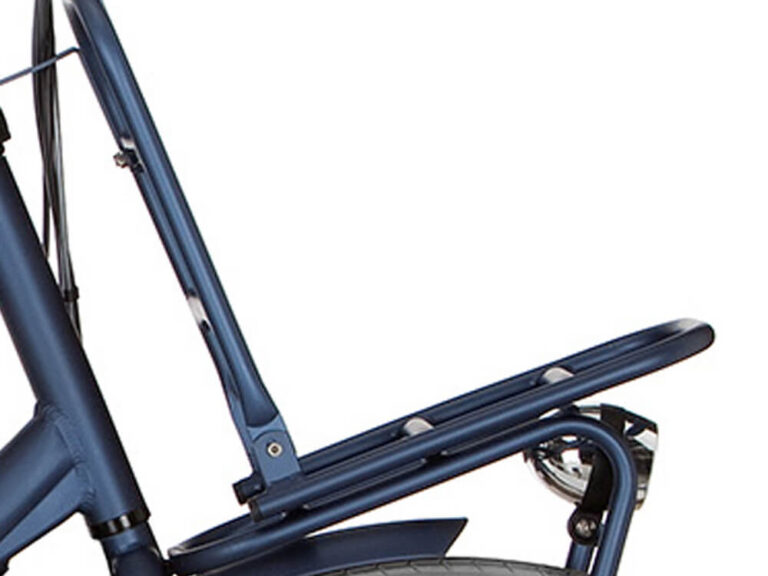 Cortina bagagedrager blauw mat