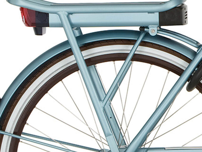 Cortina bagagedrager blauw mat