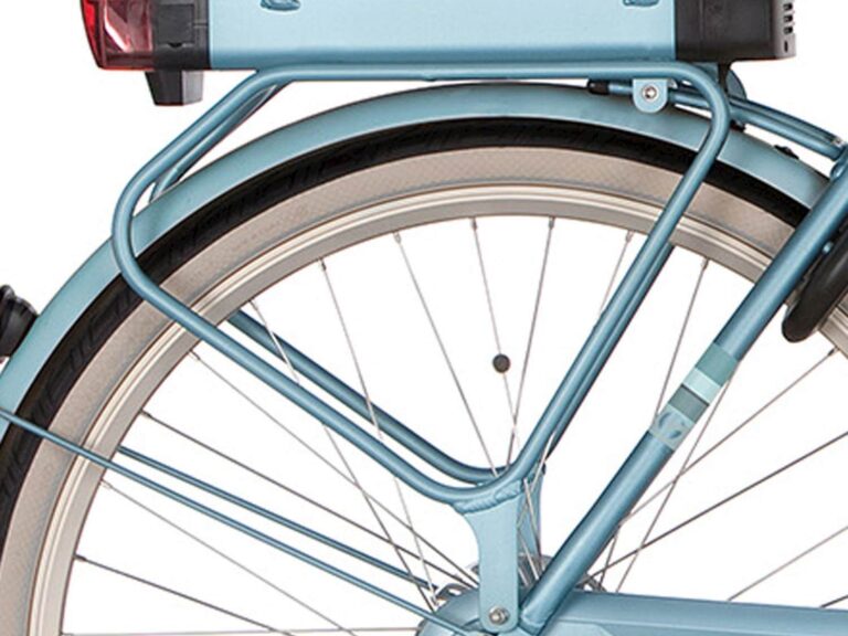 Cortina bagagedrager blauw mat