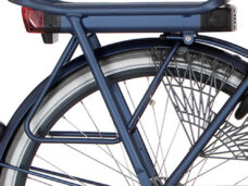 Cortina bagagedrager blauw mat