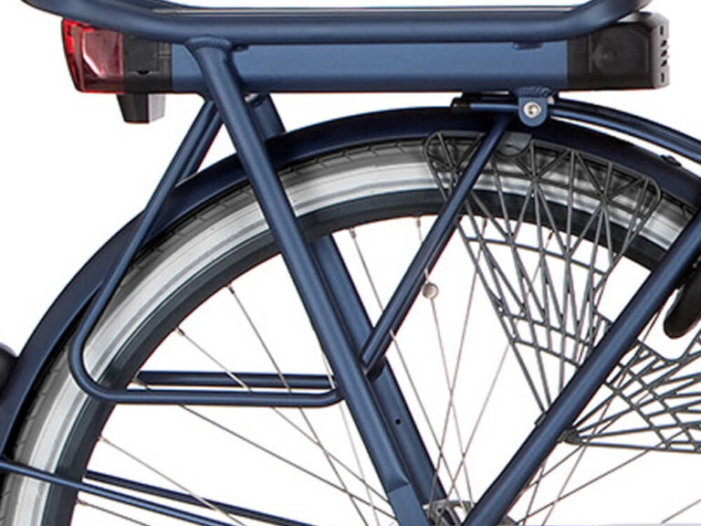 Cortina bagagedrager blauw mat