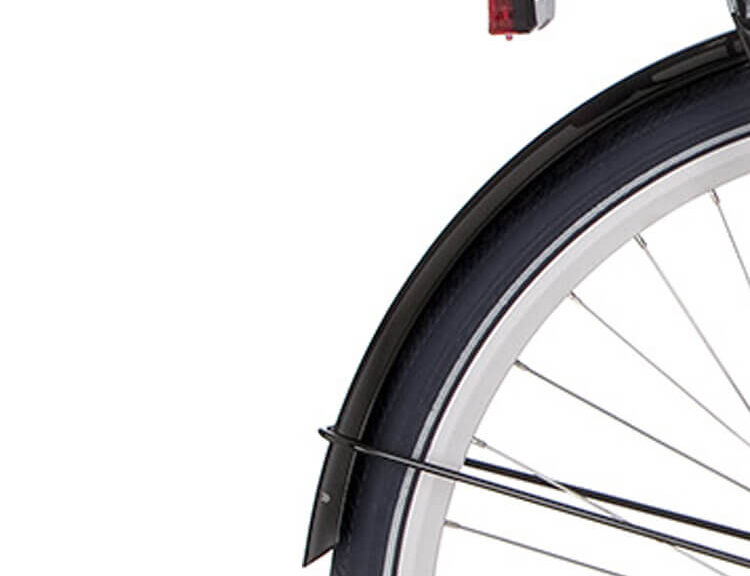 Cortina spatbord zwart