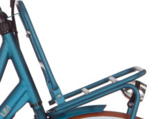 Cortina bagagedrager blauw mat