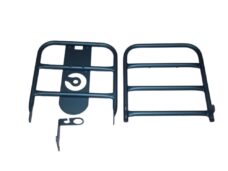 Cortina bagagedrager blauw mat