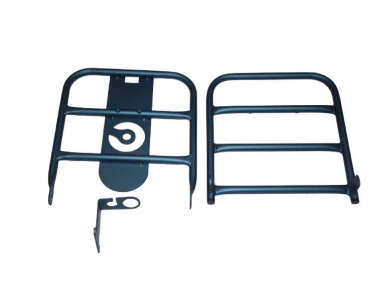 Cortina bagagedrager blauw mat