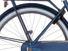 Cortina bagagedrager blauw mat